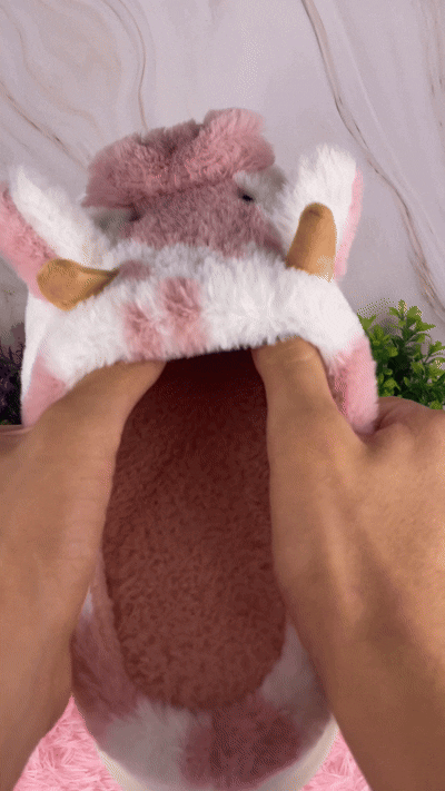 Cozy Cow Slippers