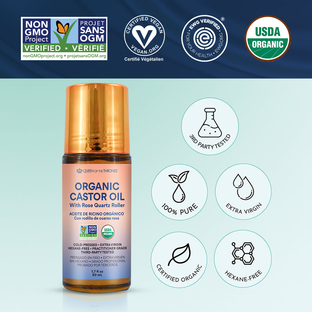 Golden Glow Castor Oil Roll-On